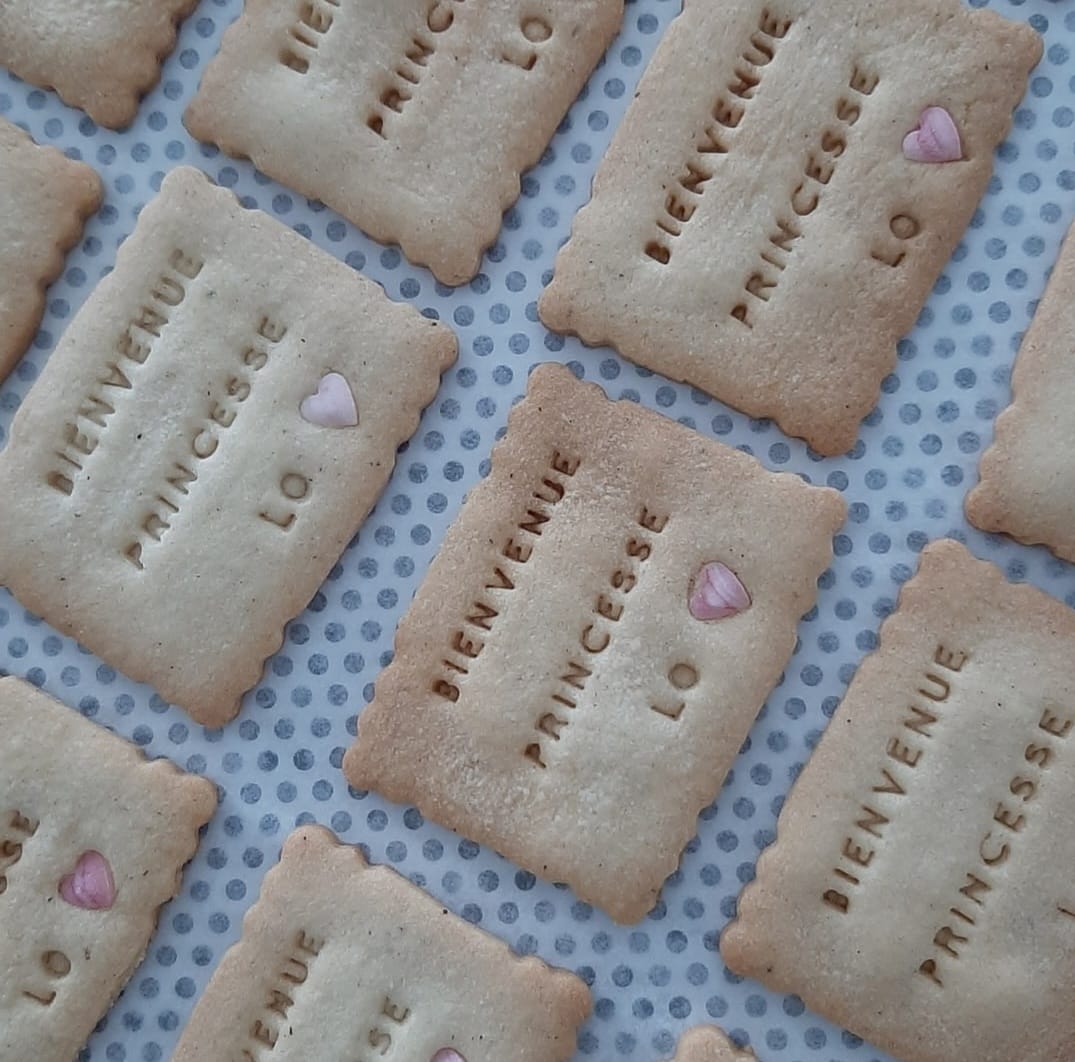 Boite de 20 biscuits personnalisés